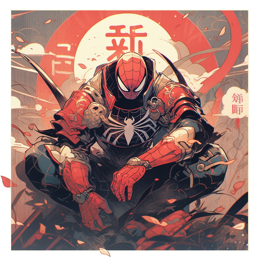 "Samurai Spiderman" Unisex t-shirt
